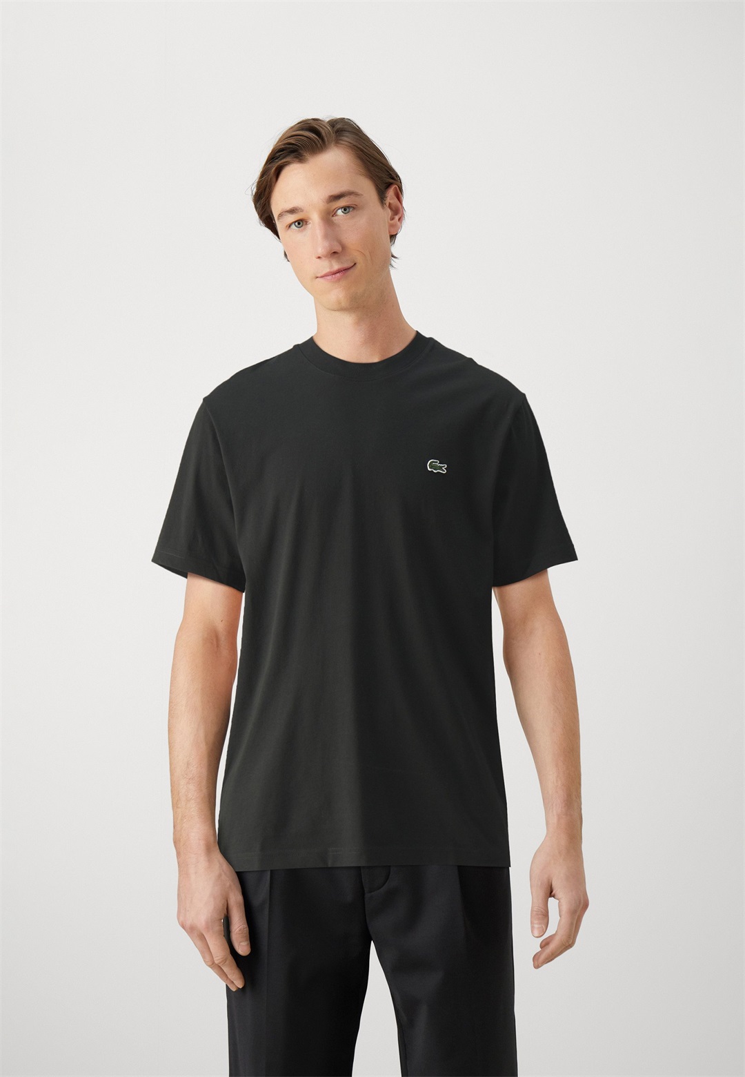 Lacoste T-Shirt basic - black/schwarz
