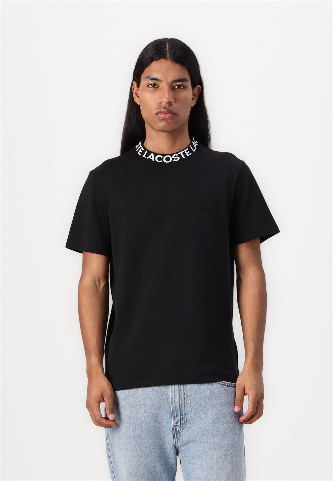 Lacoste UNISEX - T-Shirt print - black/schwarz