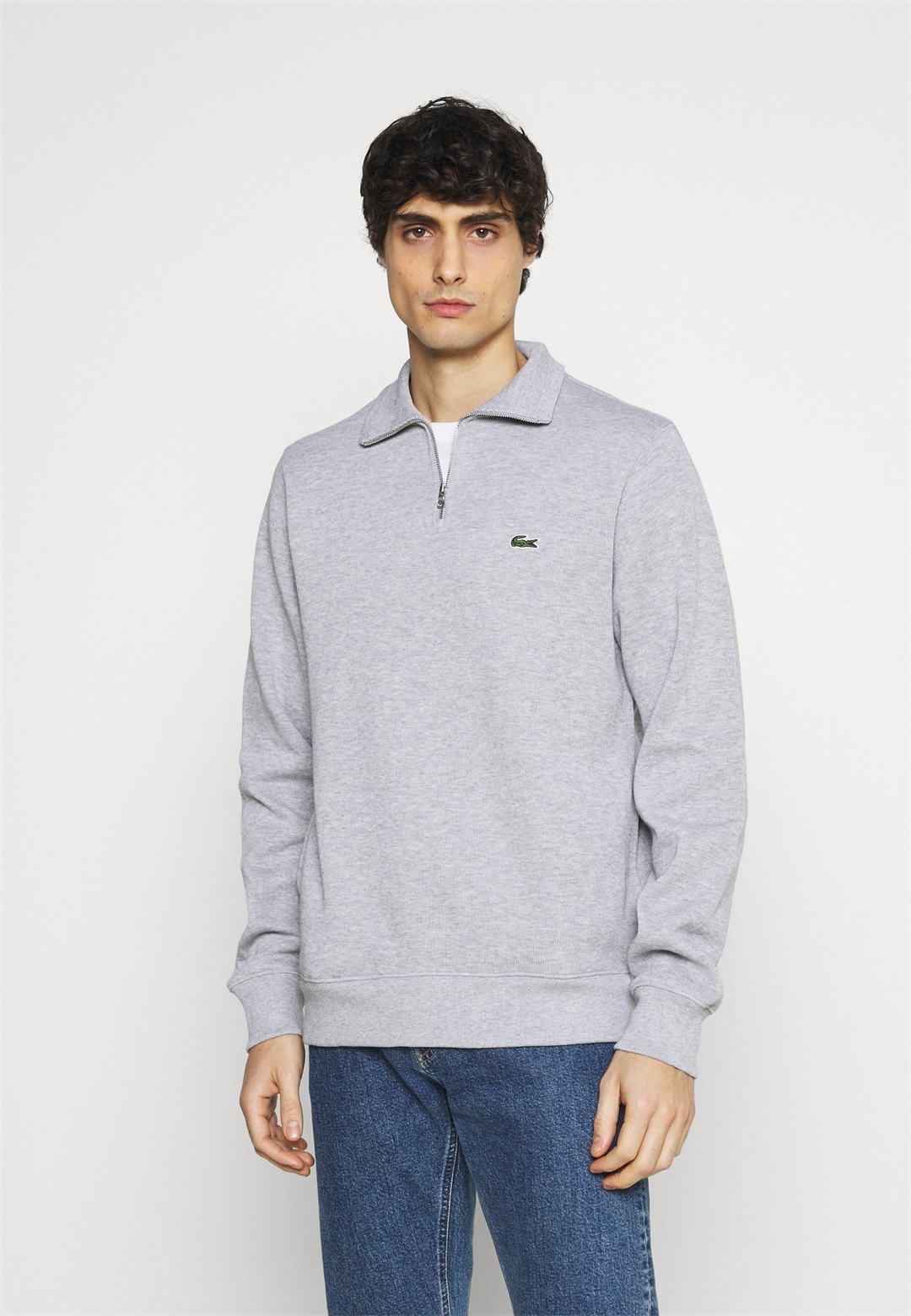 Lacoste UNISEX - Strickpullover - argent chine/hellgrau