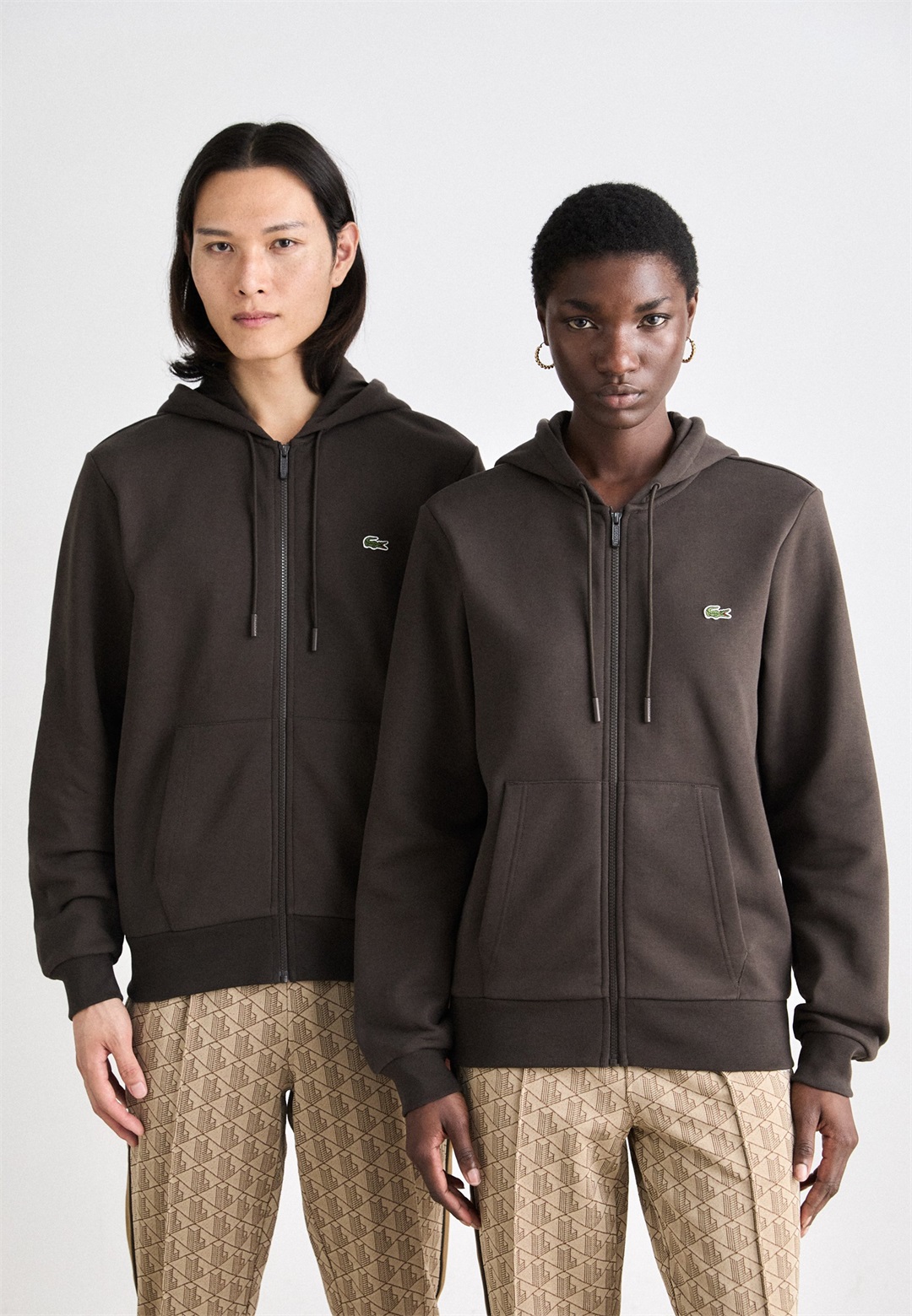 Lacoste UNISEX - Sweatjacke - black/schwarz