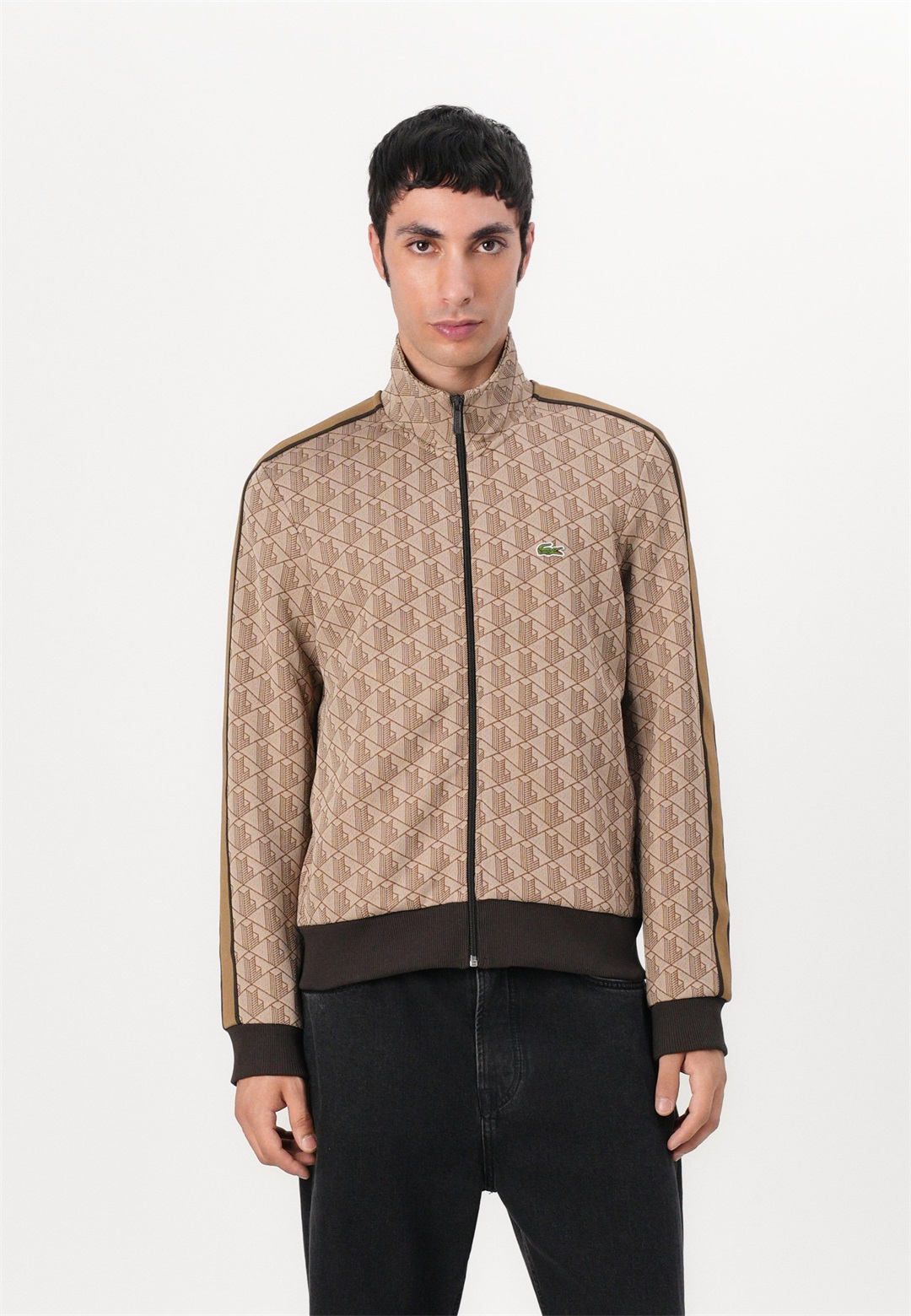 Lacoste Sweatjacke - croissant/cookie/beige