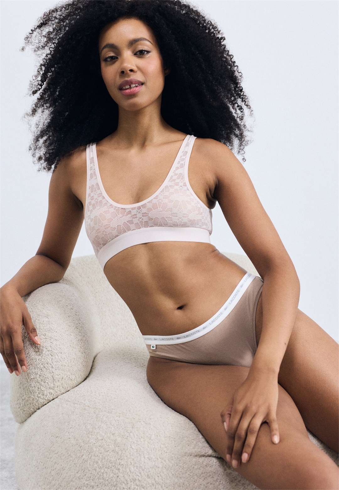 Lacoste UNDERWEAR BRA - Bustier - angora/rosa