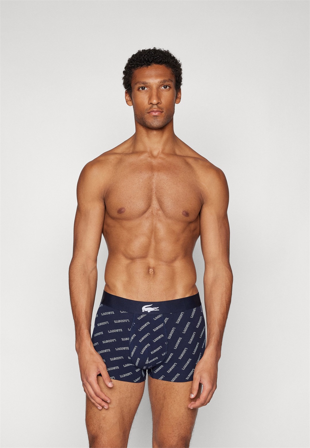 Lacoste 3 PACK - Boxer Briefs - black/dunkelblau