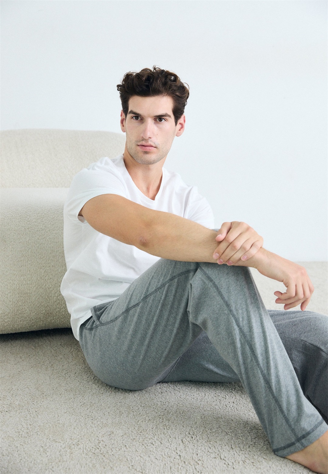 Lacoste 3 PACK - Unterhemd/-shirt - white/weiß