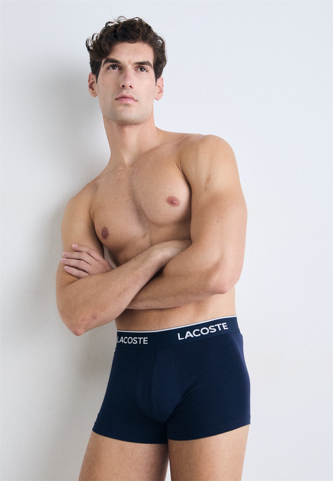 Lacoste UNDERWEAR TRUNK - Panties - navy blue/overview/liamone/green/red-navy blue/dunkelblau