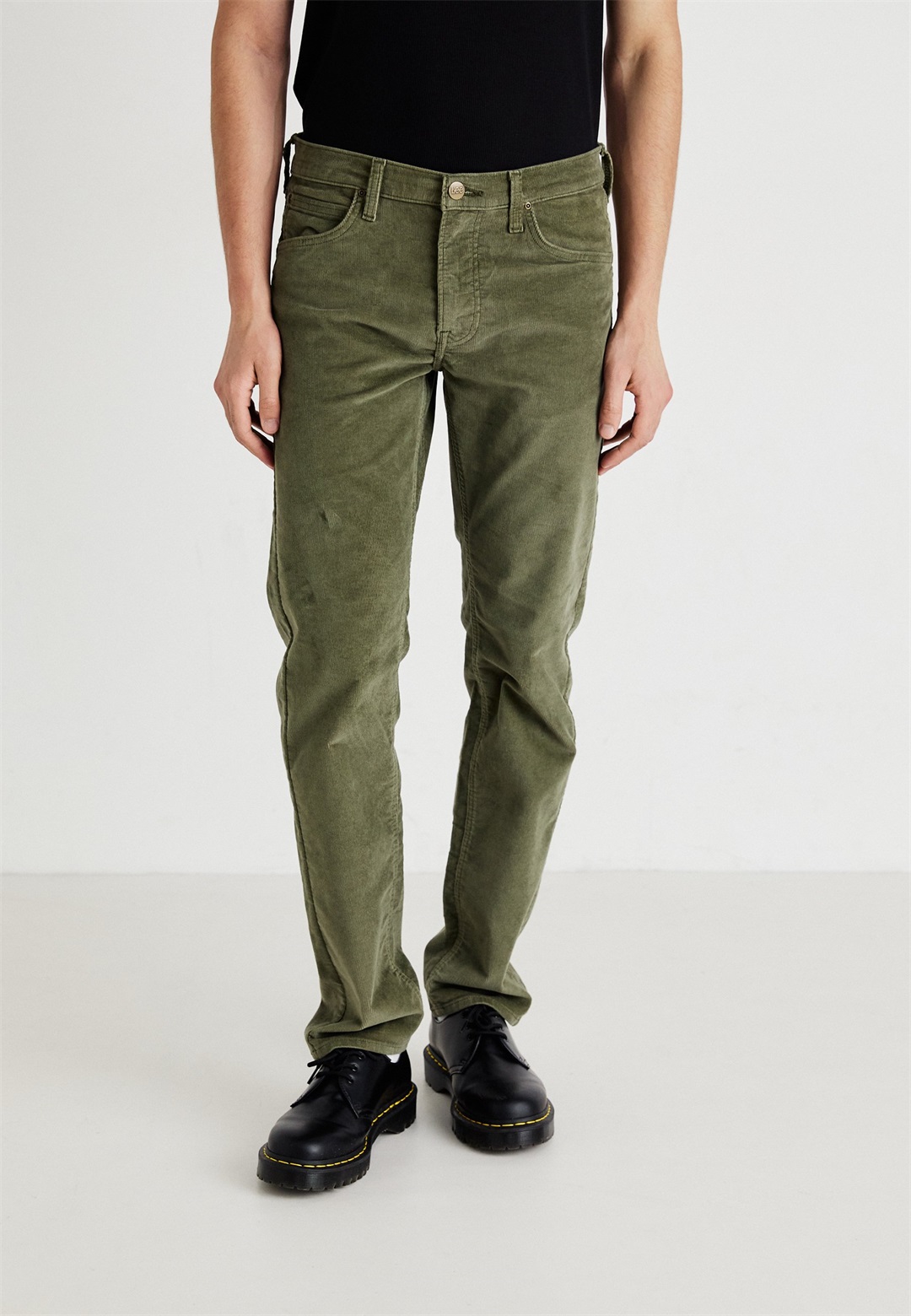 Lee DAREN ZIP FLY - Stoffhose - mercantile green/grün