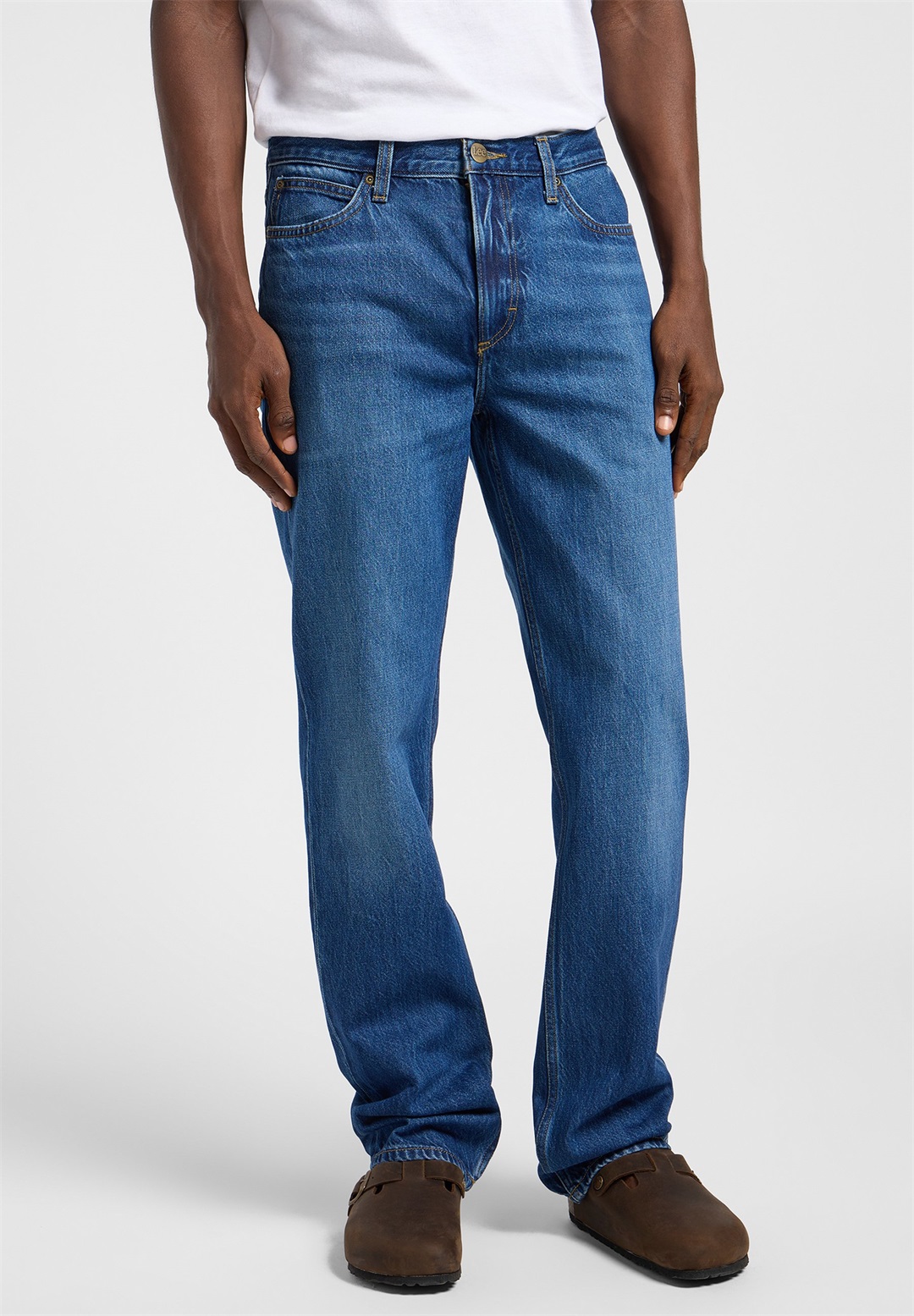 Lee WEST - Jeans Relaxed Fit - flirt alert/blue denim