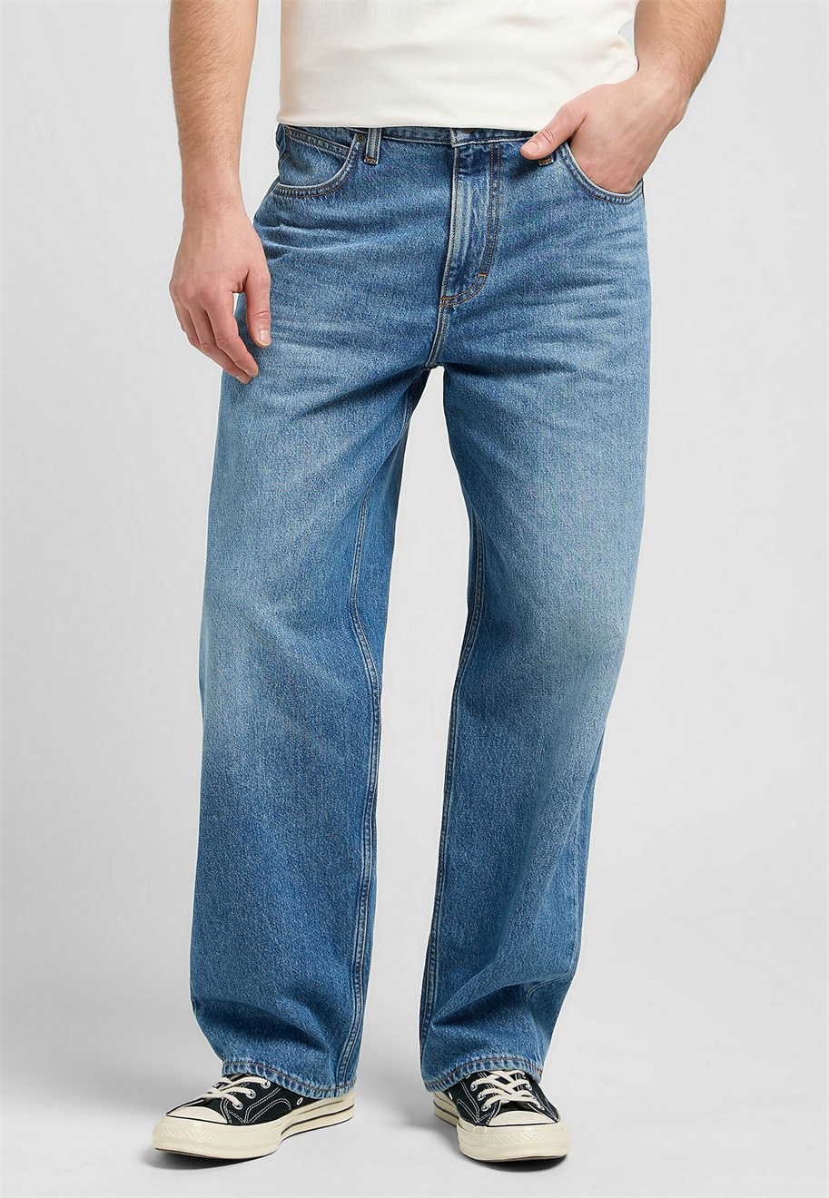 Lee Baggy Jeans - triumph/light-blue denim