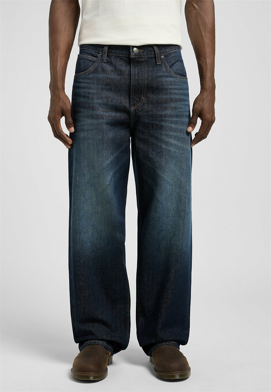 Lee Baggy Jeans - hendrix/dark-blue denim