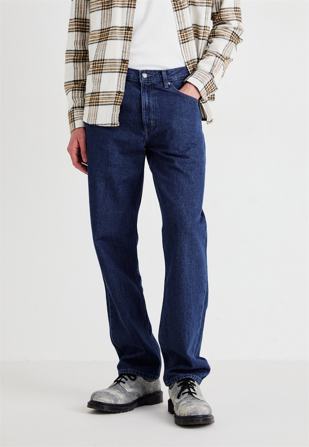 Lee HADEN - Jeans Relaxed Fit - reach/dark-blue denim