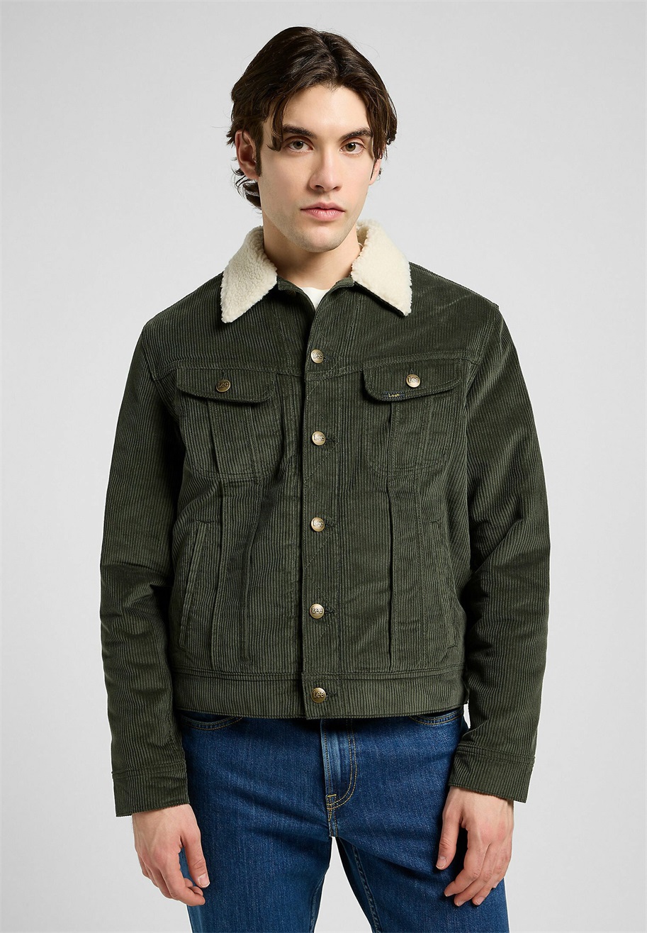 Lee JACKET - Jeansjacke - frontier olive/grün