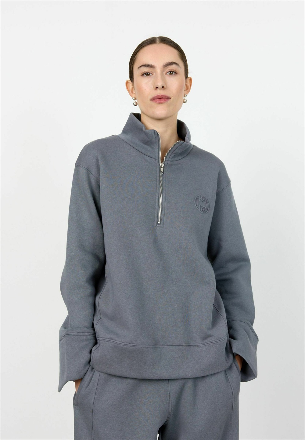 Levete Room NUKA - Sweatshirt - stormy grey/grau