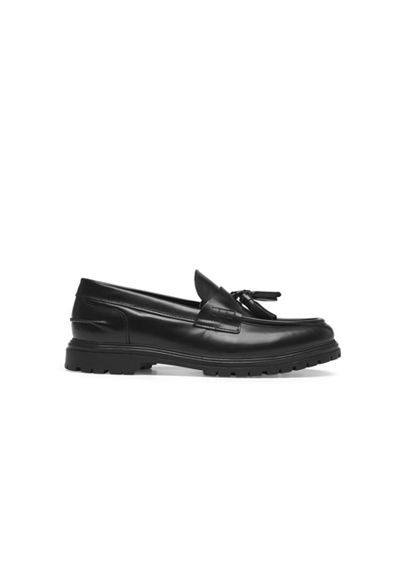 Les Deux THATCHER POLIDO TASSEL LOAFER UNISEX - Business-Slipper - black/schwarz