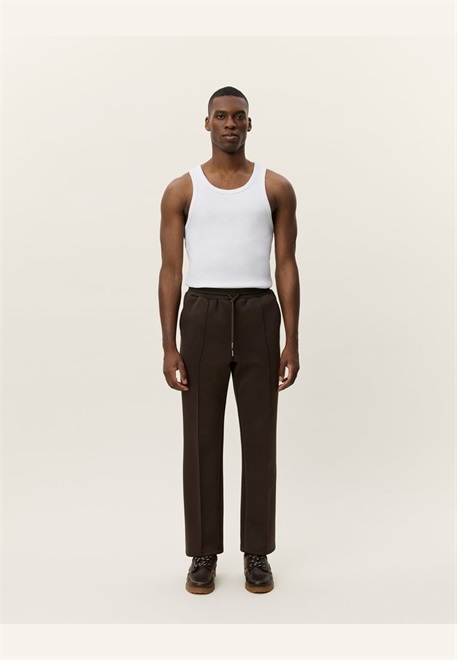 Les Deux BALLIER CASUAL TRACK PANTS - Jogginghose - delicioso/braun