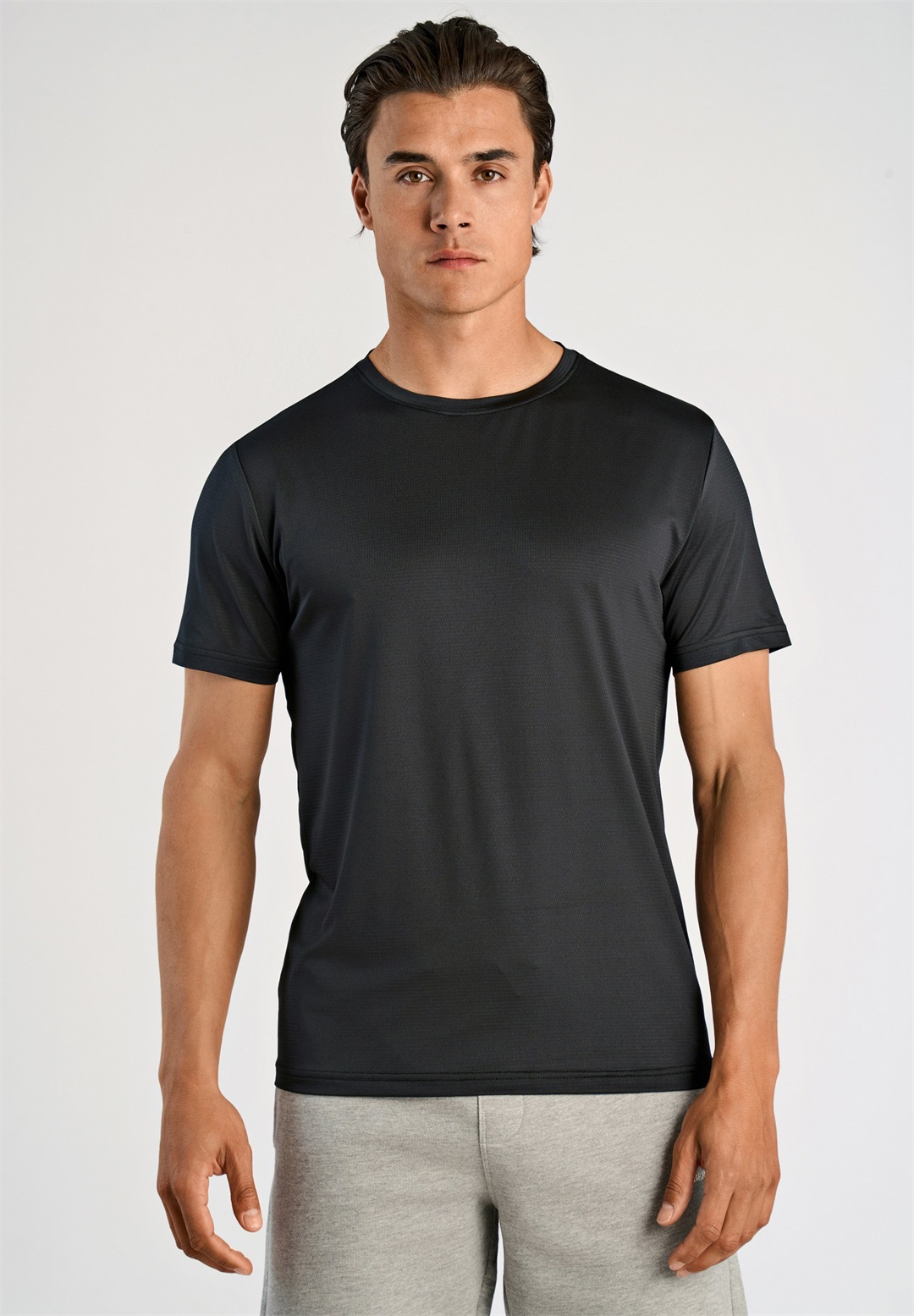 Lindbergh TECHNICAL FAST DRY TEE - T-Shirt basic - black/schwarz