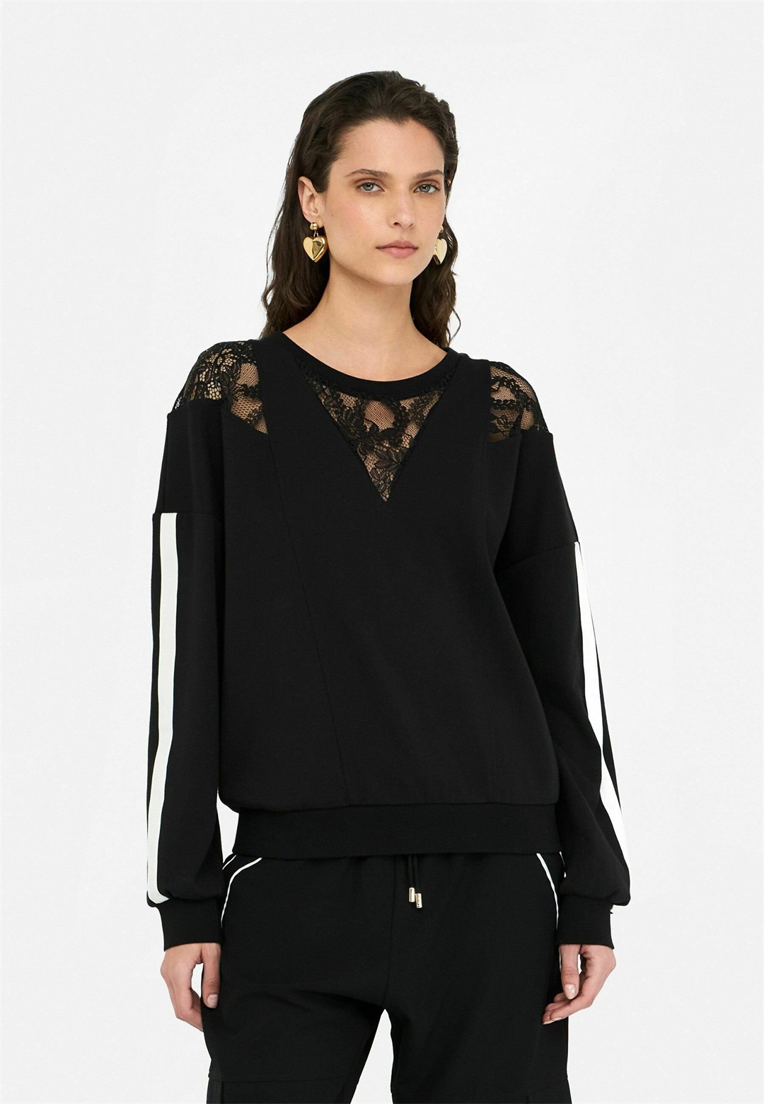LIU JO Sweatshirt - black/schwarz