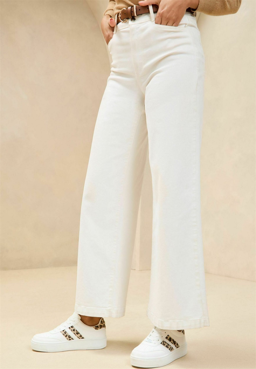 Lipsy Sneaker low - neutral/weiß