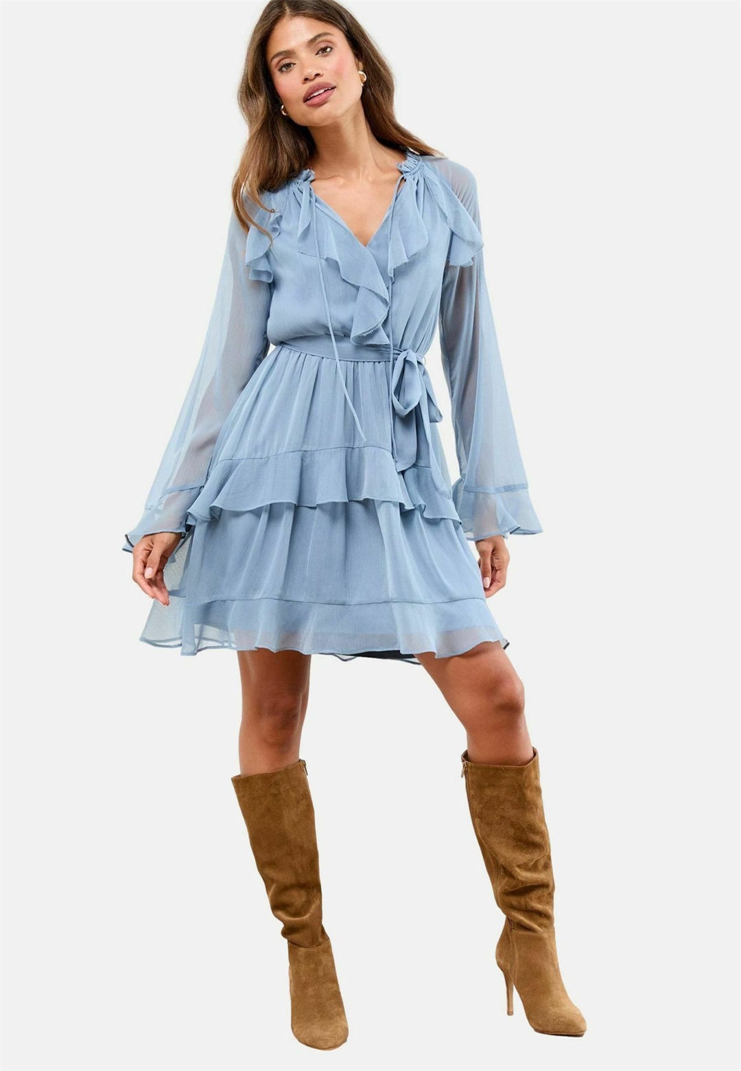 Lipsy REGULAR FIT - Freizeitkleid - blue/blau