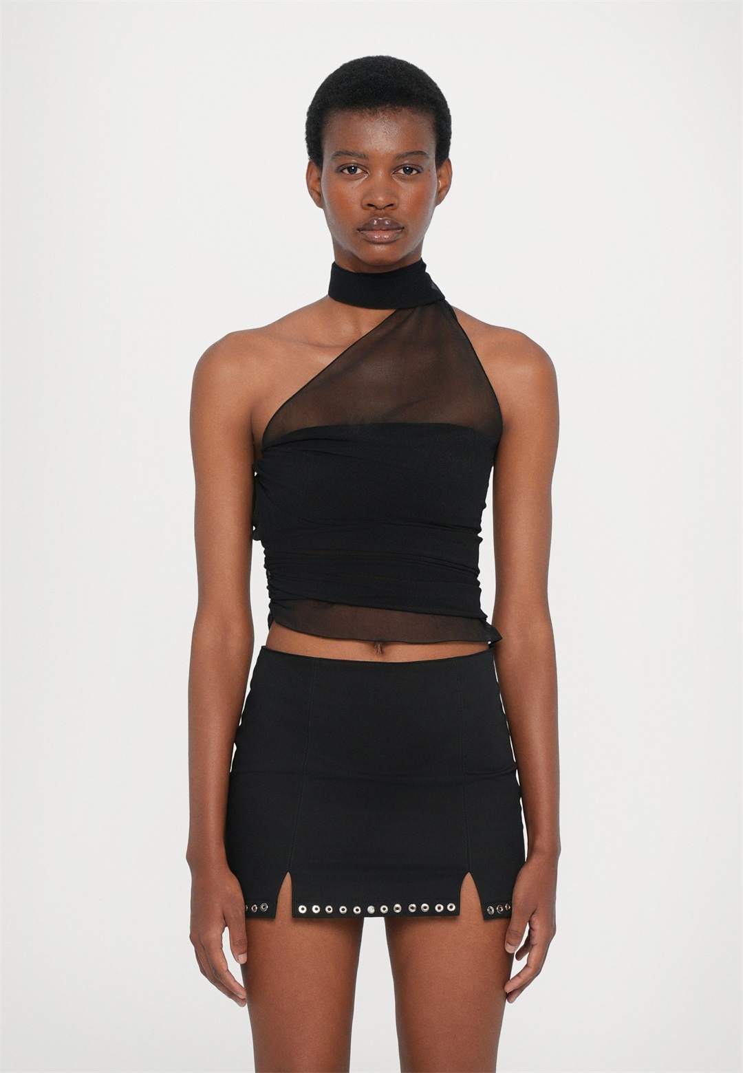 Ludovic de Saint Sernin Top - black/weiß