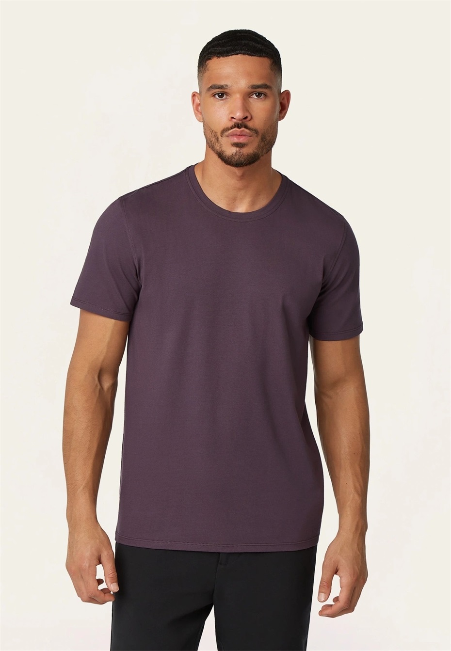 LABFRESH T-Shirt basic - dark plum/bordeaux