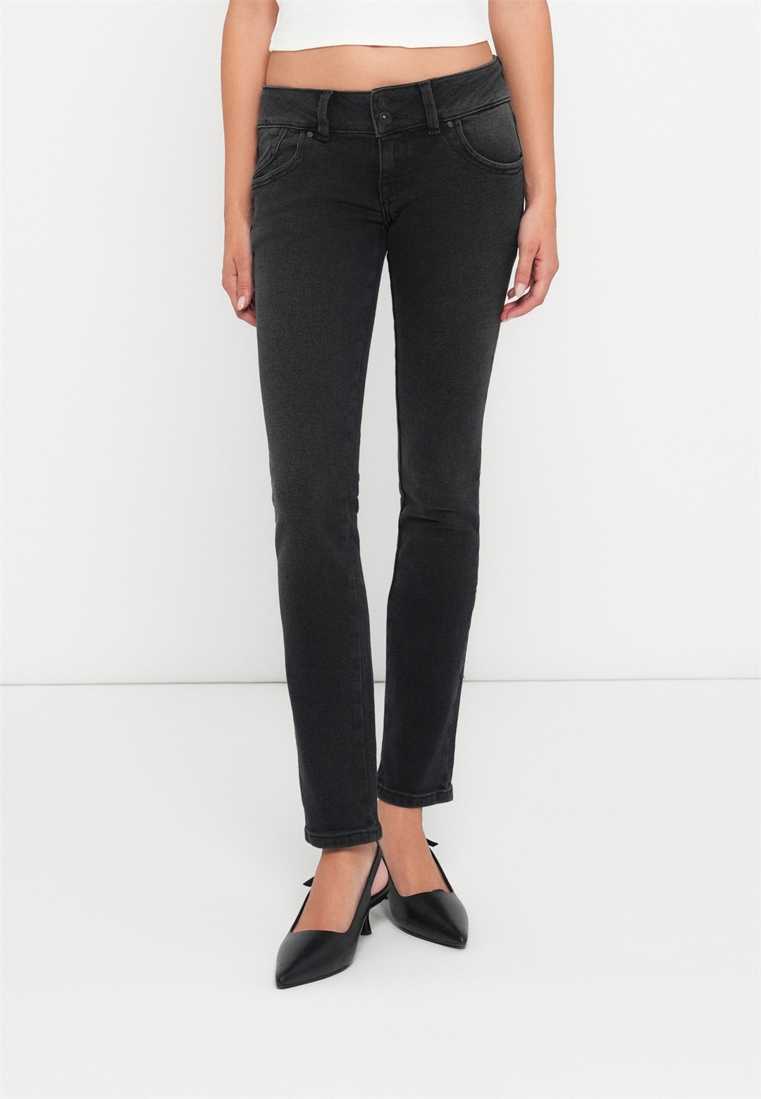 LTB Jeans Slim Fit - black denim