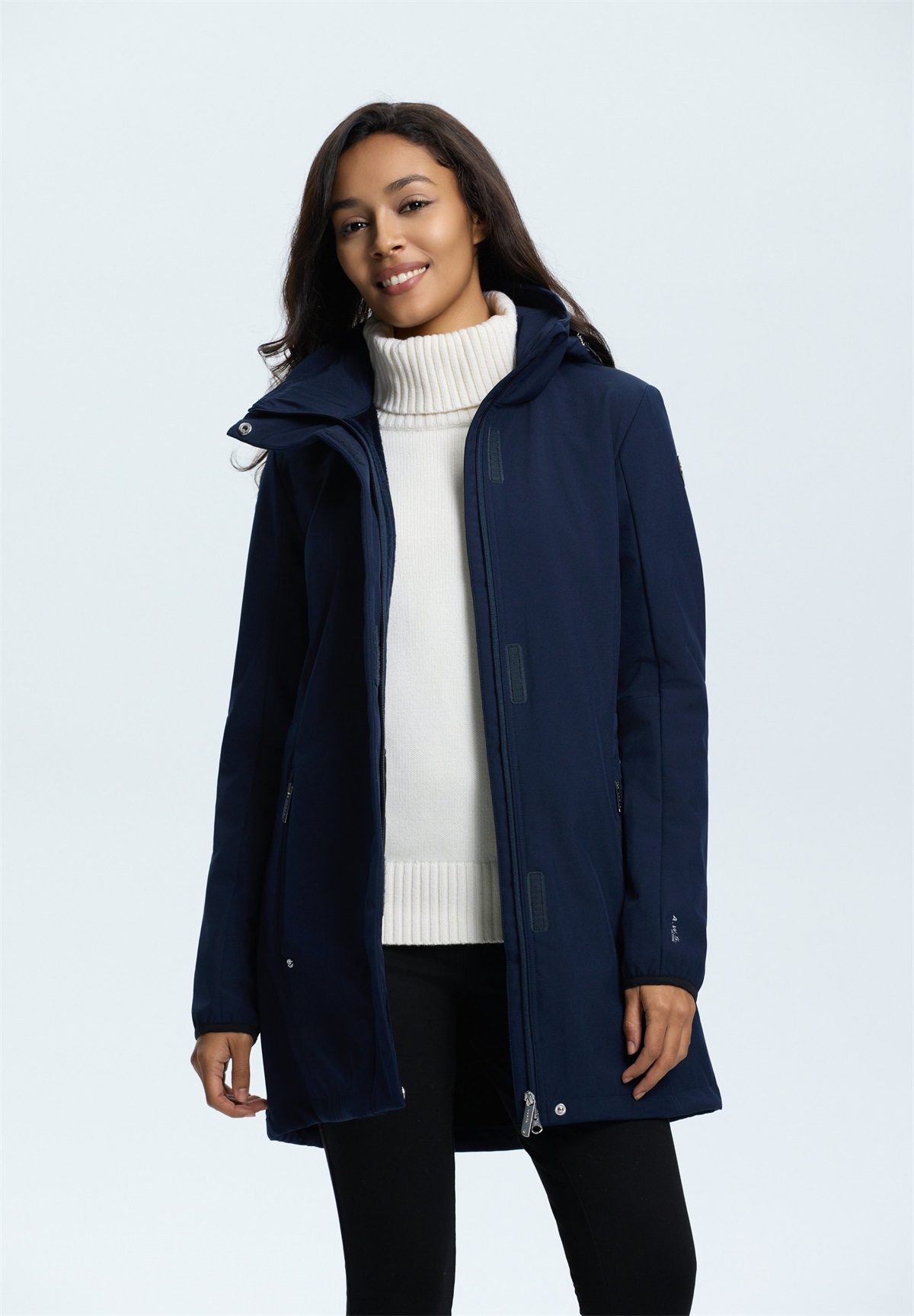 Luhta ILONIEMI - Parka - dunkel blau/dunkelblau