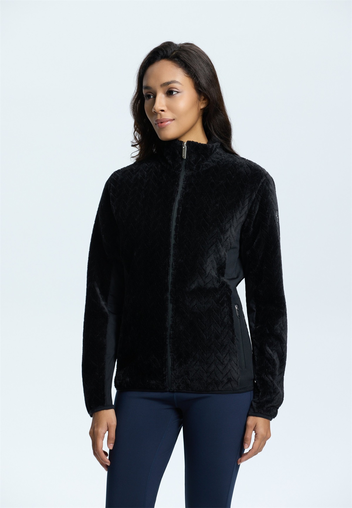 Luhta IKAALA - Fleecejacke - schwarz