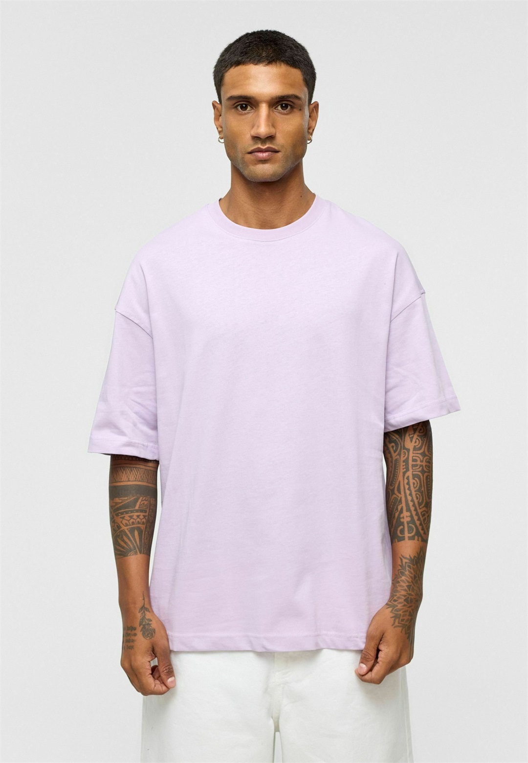 Lucy & Sam JONATHAN - T-Shirt basic - lilac/flieder