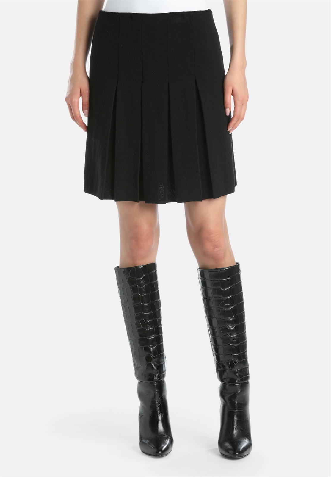 Luisa Spagnoli MARSICA - A-Linien-Rock - nero/schwarz