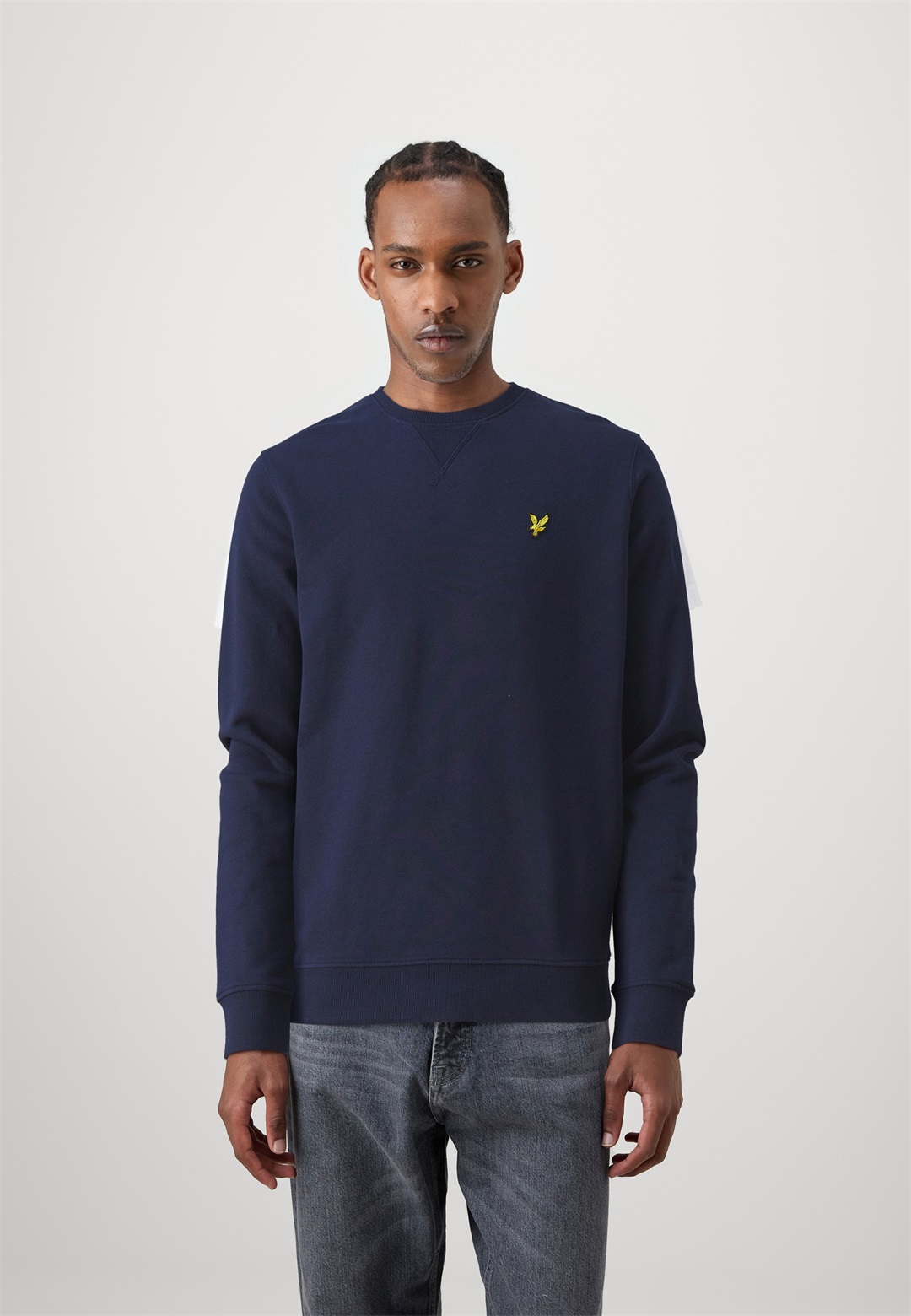 Lyle & Scott CREW NECK - Sweatshirt - navy/dunkelblau