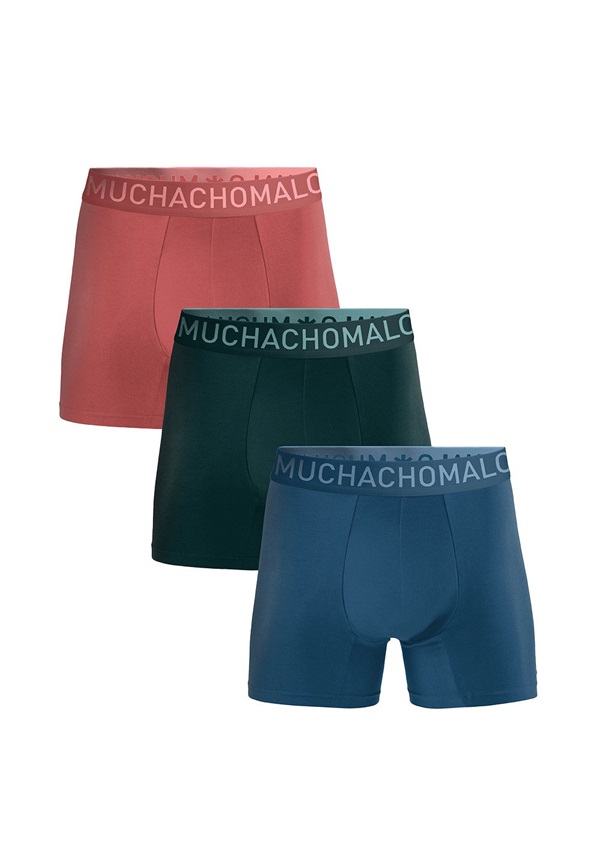 MUCHACHOMALO 3-PACK SOLID - Boxer Briefs - blue green pink/rosa
