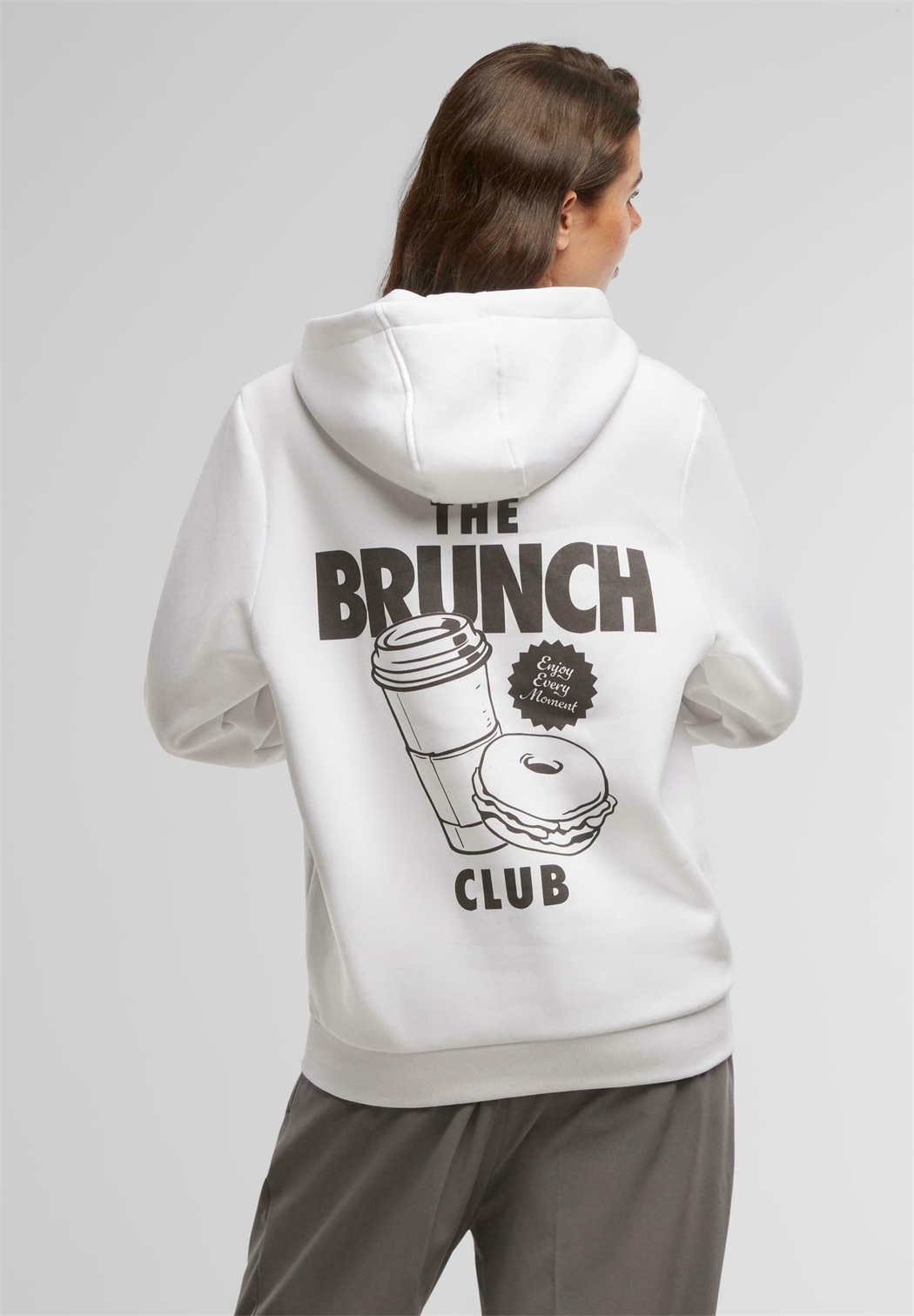 Mister Tee Kapuzenpullover - white/weiß