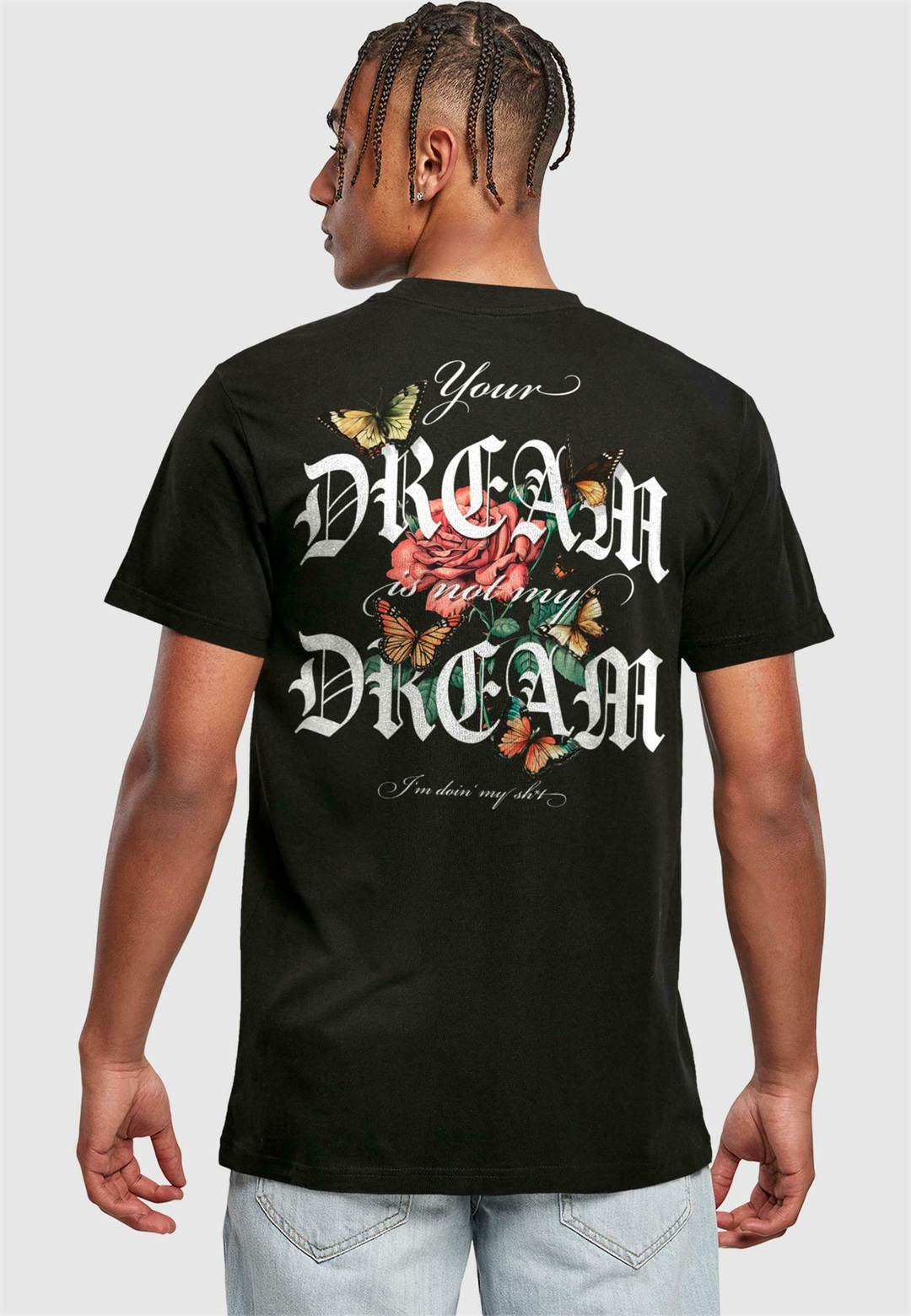 Mister Tee NOT MY DREAM - T-Shirt print - black/schwarz