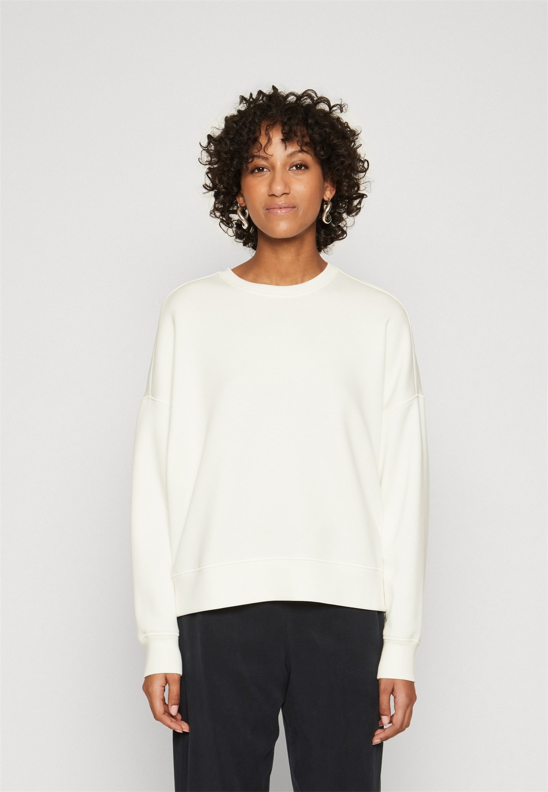 MSCH Copenhagen DALVINA IMA Q - Sweatshirt - egret/offwhite
