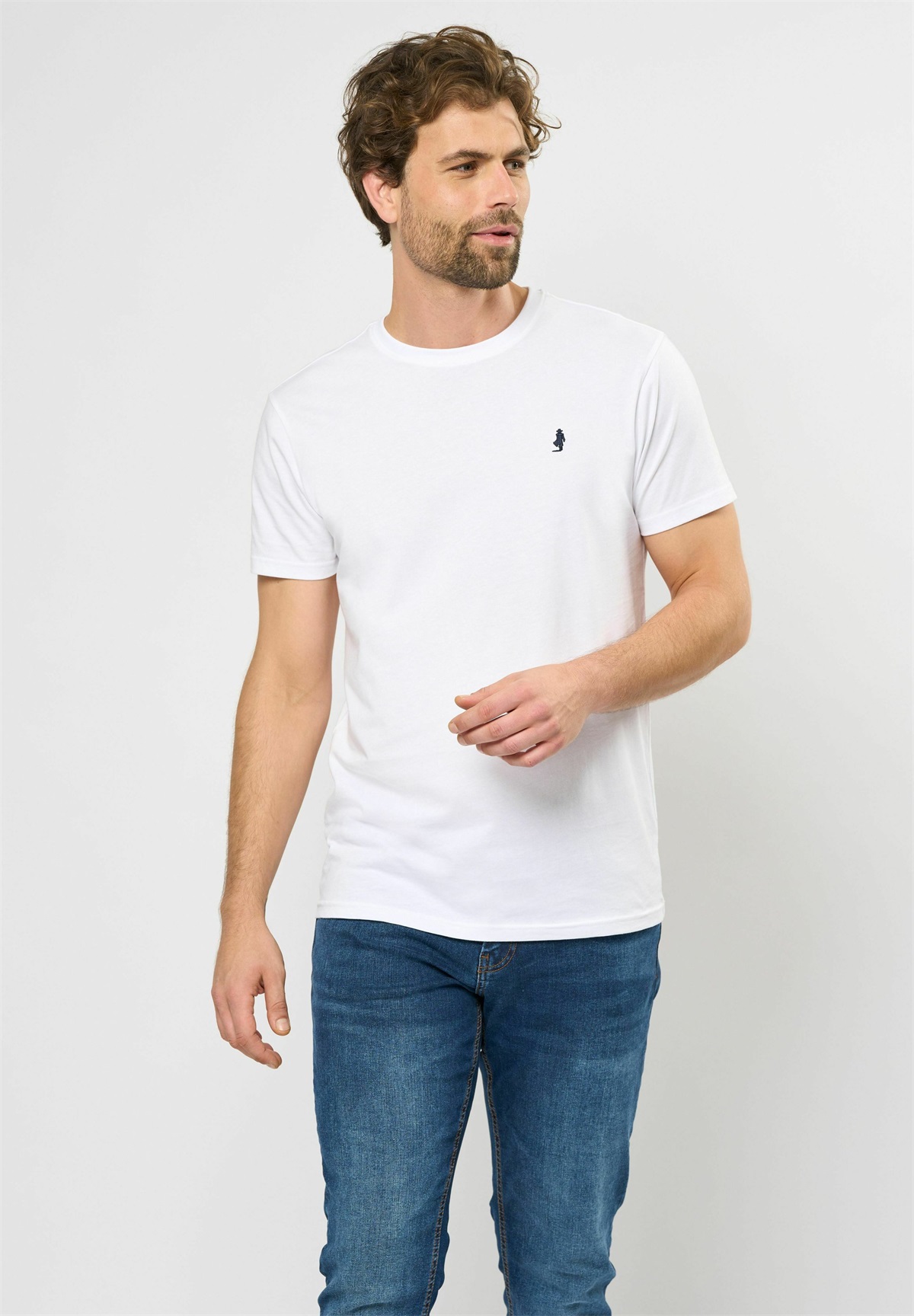 MCS OHIO 3 PACK - T-Shirt basic - tap shoe bright white dark sap/weiß