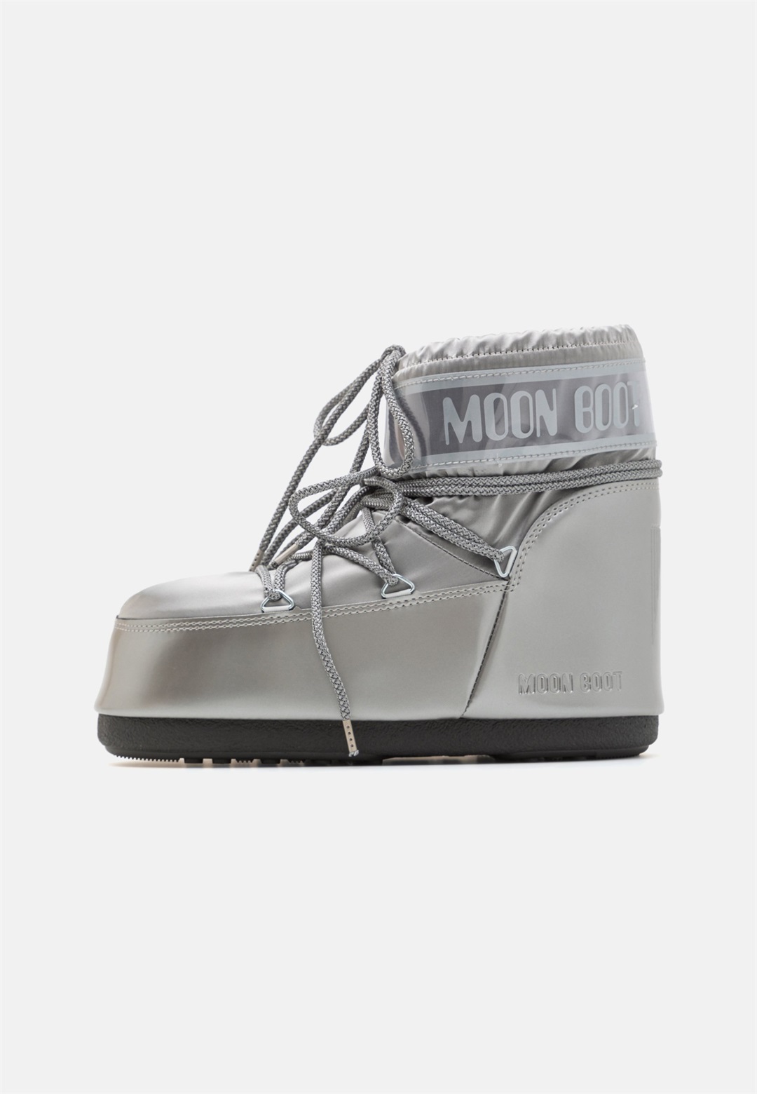 Moon Boot ICON LOW GLANCE UNISEX - Schnürstiefelette - silver/silberfarben