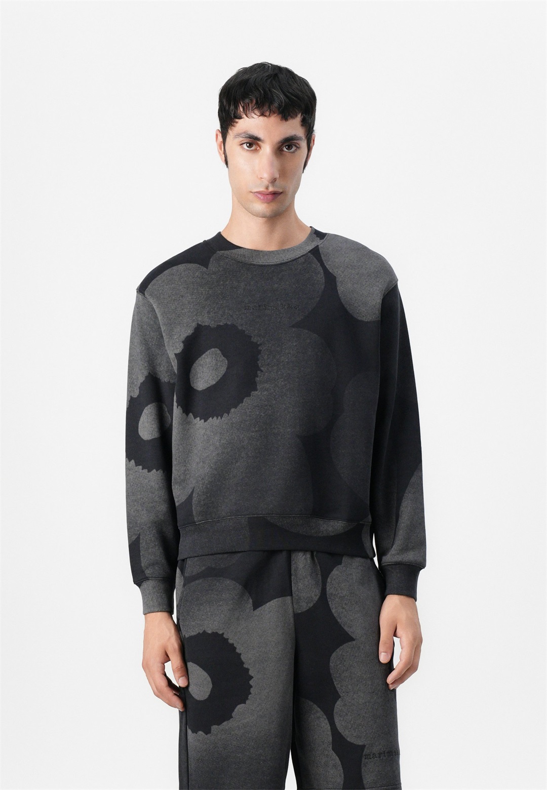 Marimekko LEIOT UNIKKO UNISEX - Sweatshirt - grey/dark grey/grau