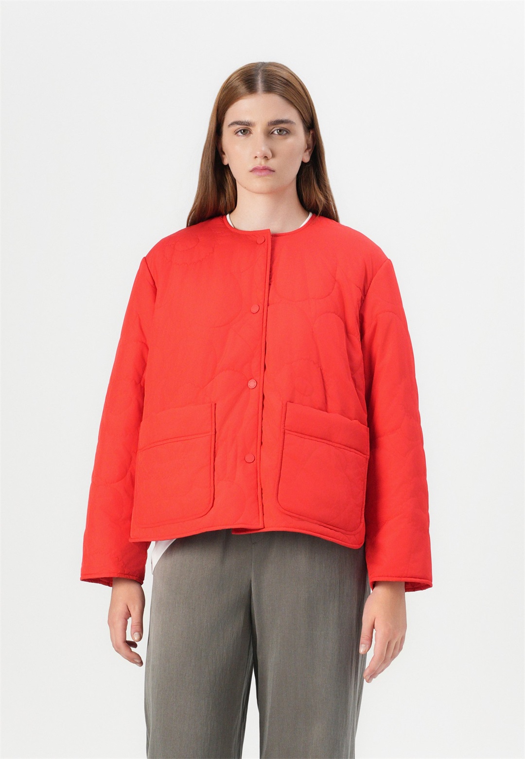 Marimekko KAPSELI PIIRTO UNIKKO - Übergangsjacke - red/rot