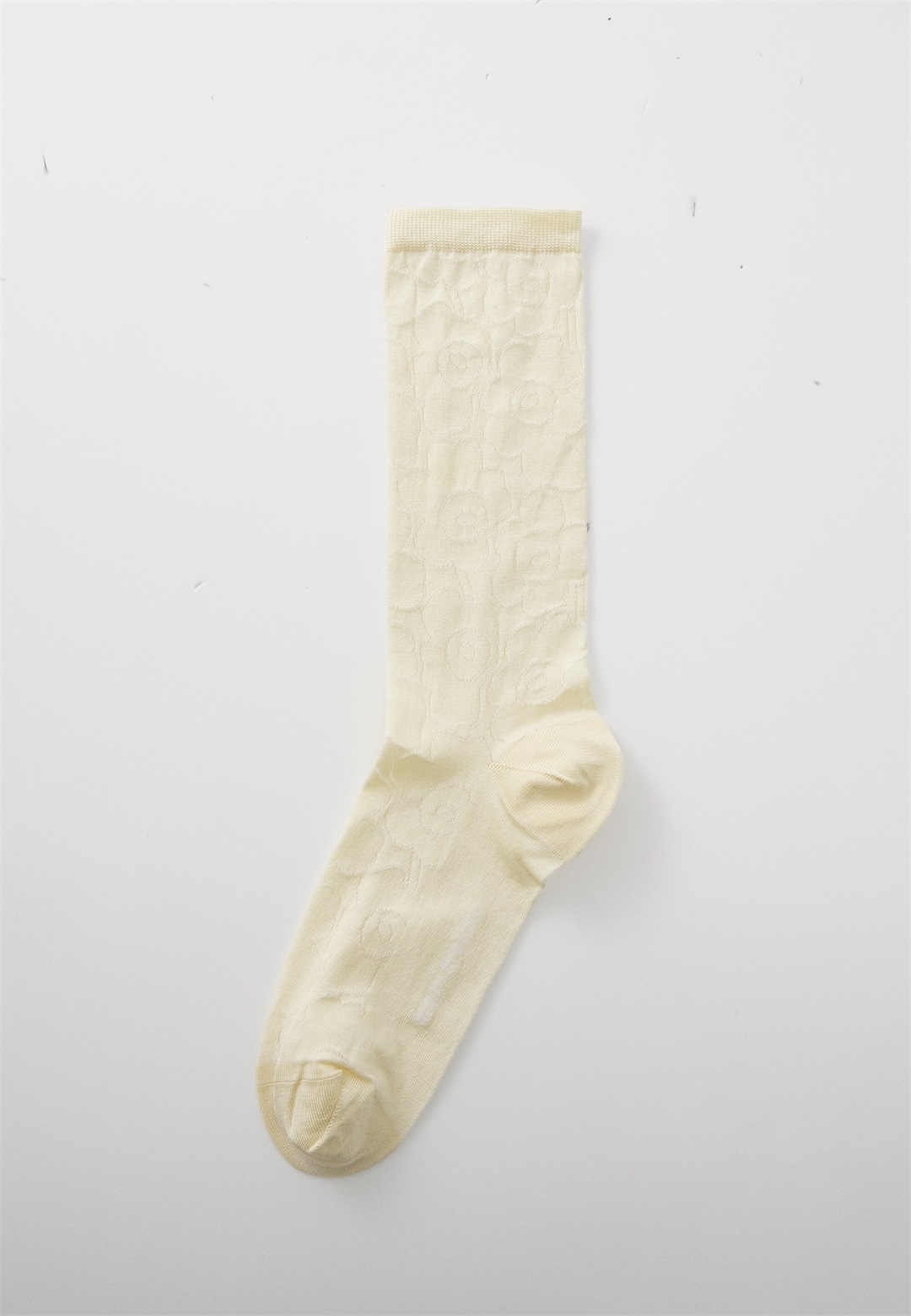 Marimekko SISSI PIIRTO UNIKKO UNISEX - Socken - light yellow/gelb