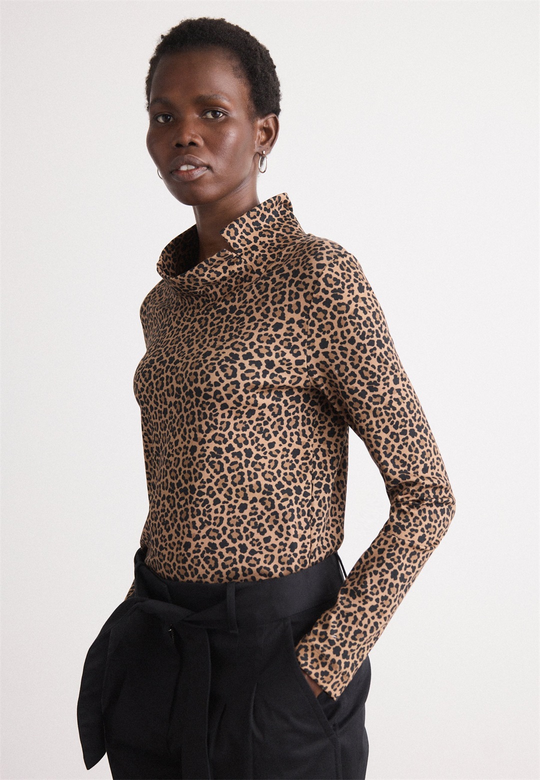 Marc Cain Langarmshirt - milk coffee/braun