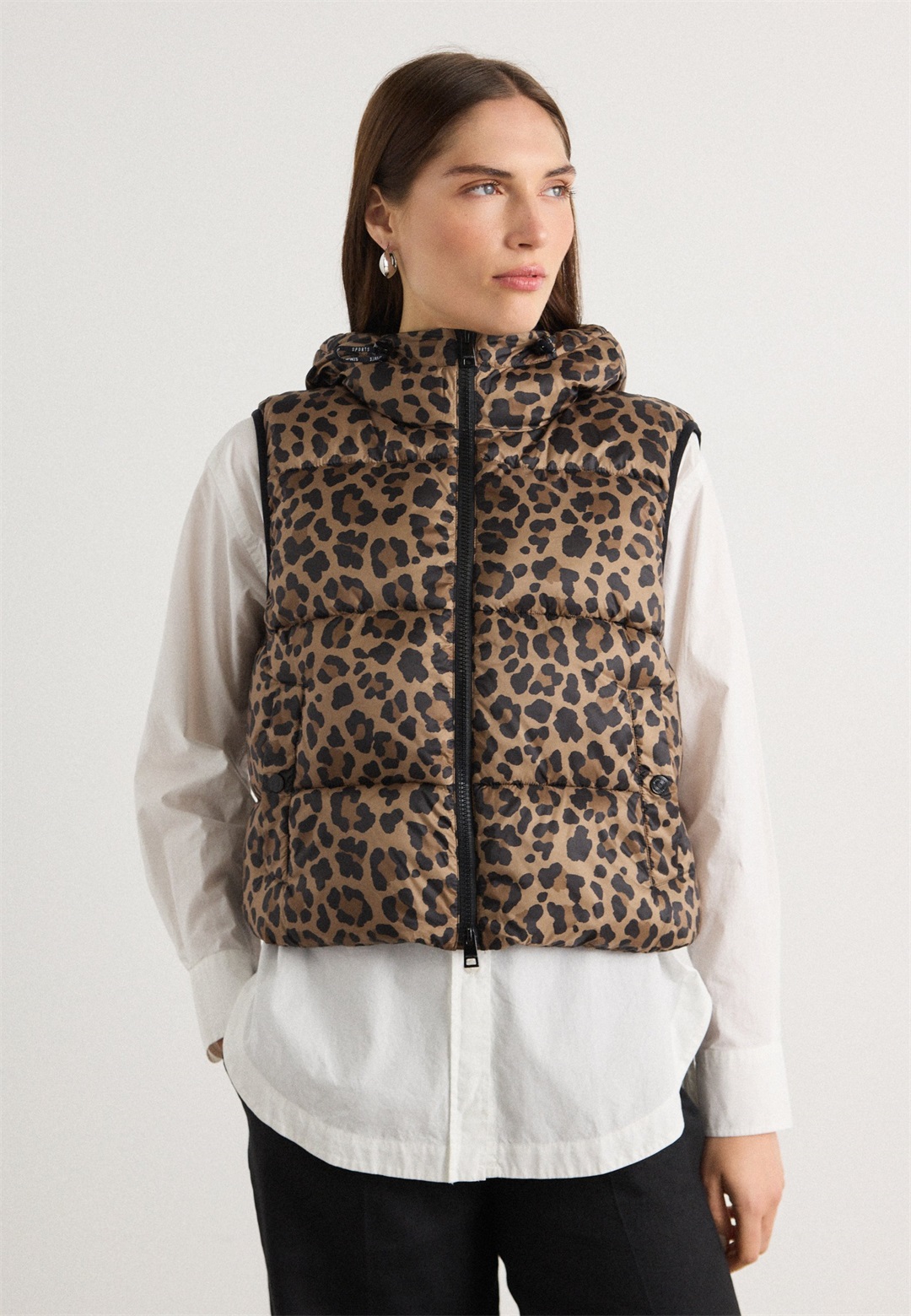 Marc Cain Weste - milk coffee/braun