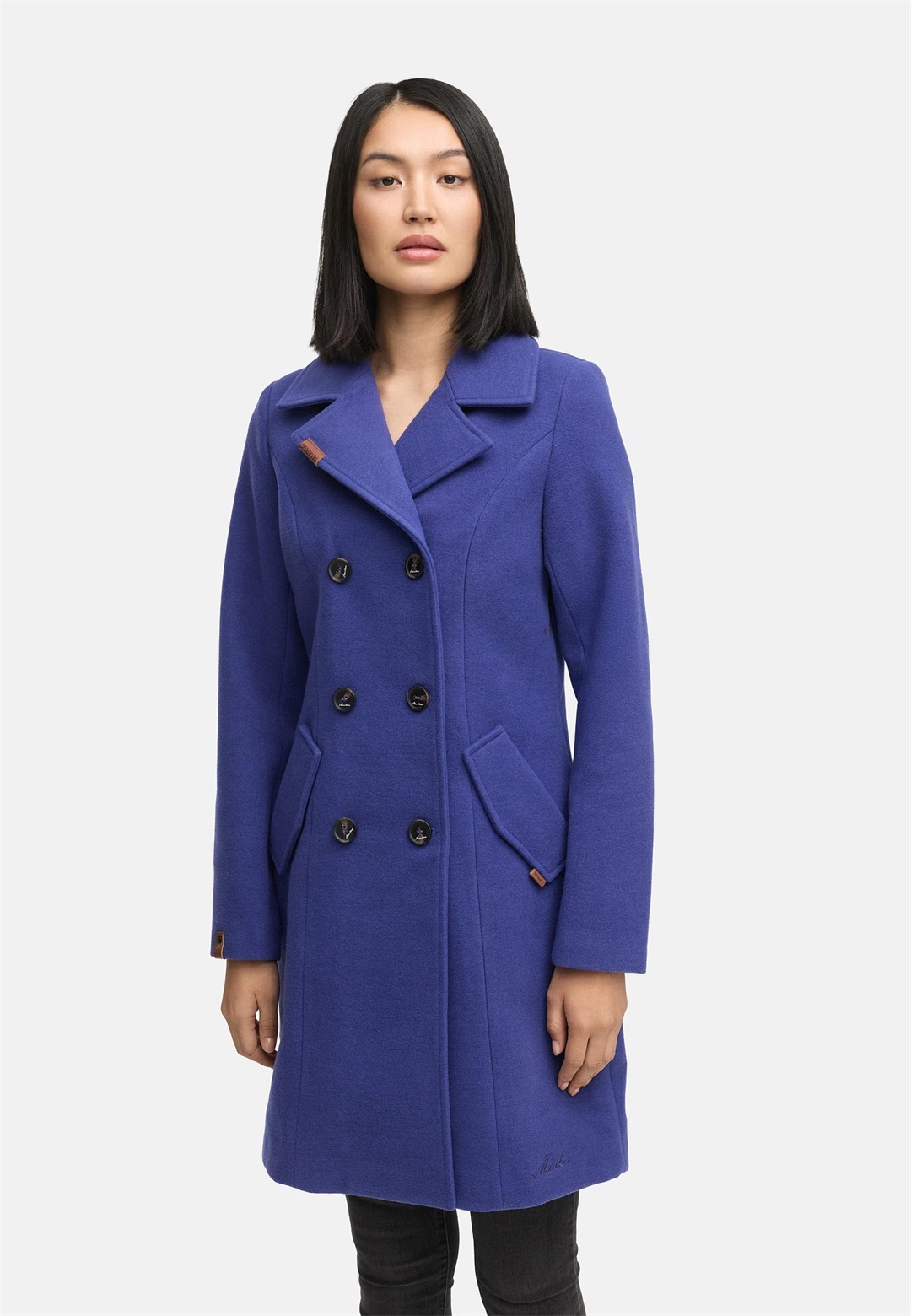 Marikoo NANAKOO - Klassischer Mantel - blue violet/lila