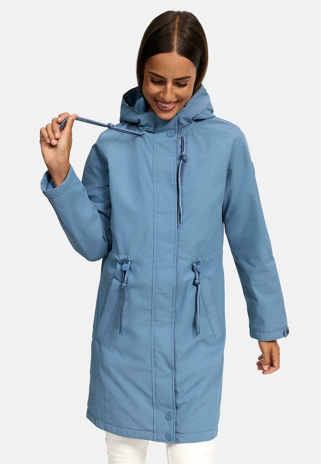 Marikoo KURZMANTEL MEGUMII 16 - Winterjacke - powder blue/blaugrau