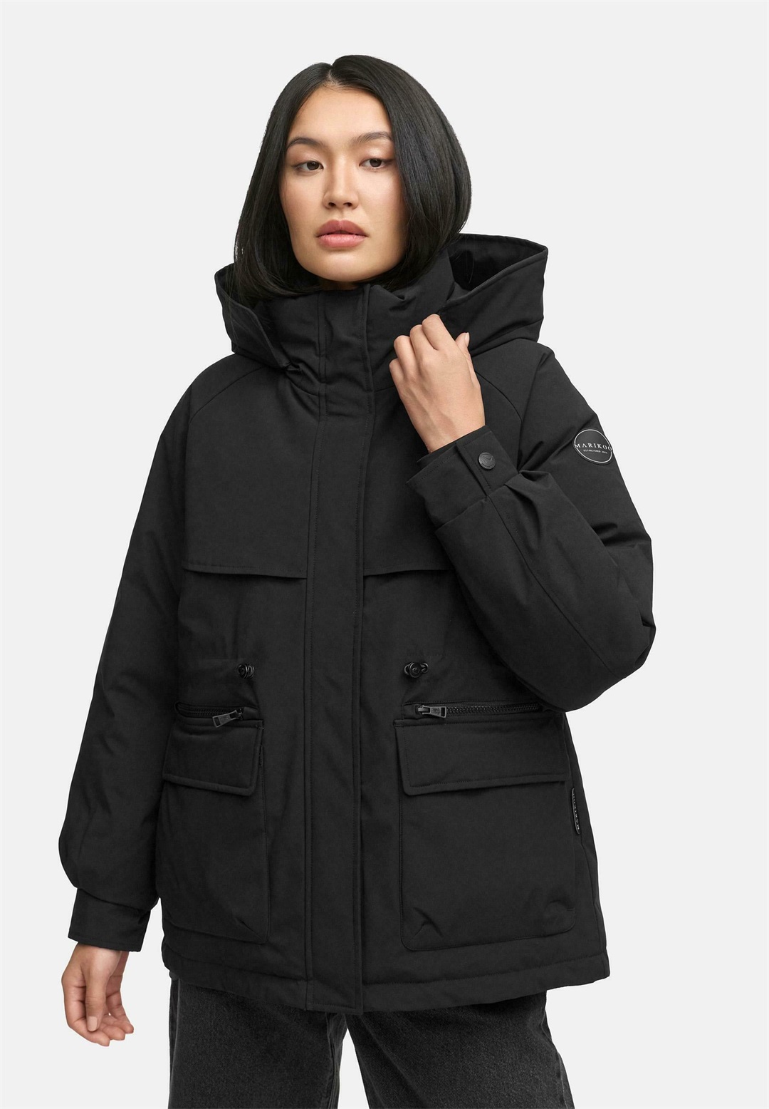 Marikoo SHIGARAA XVI - Parka - black/schwarz