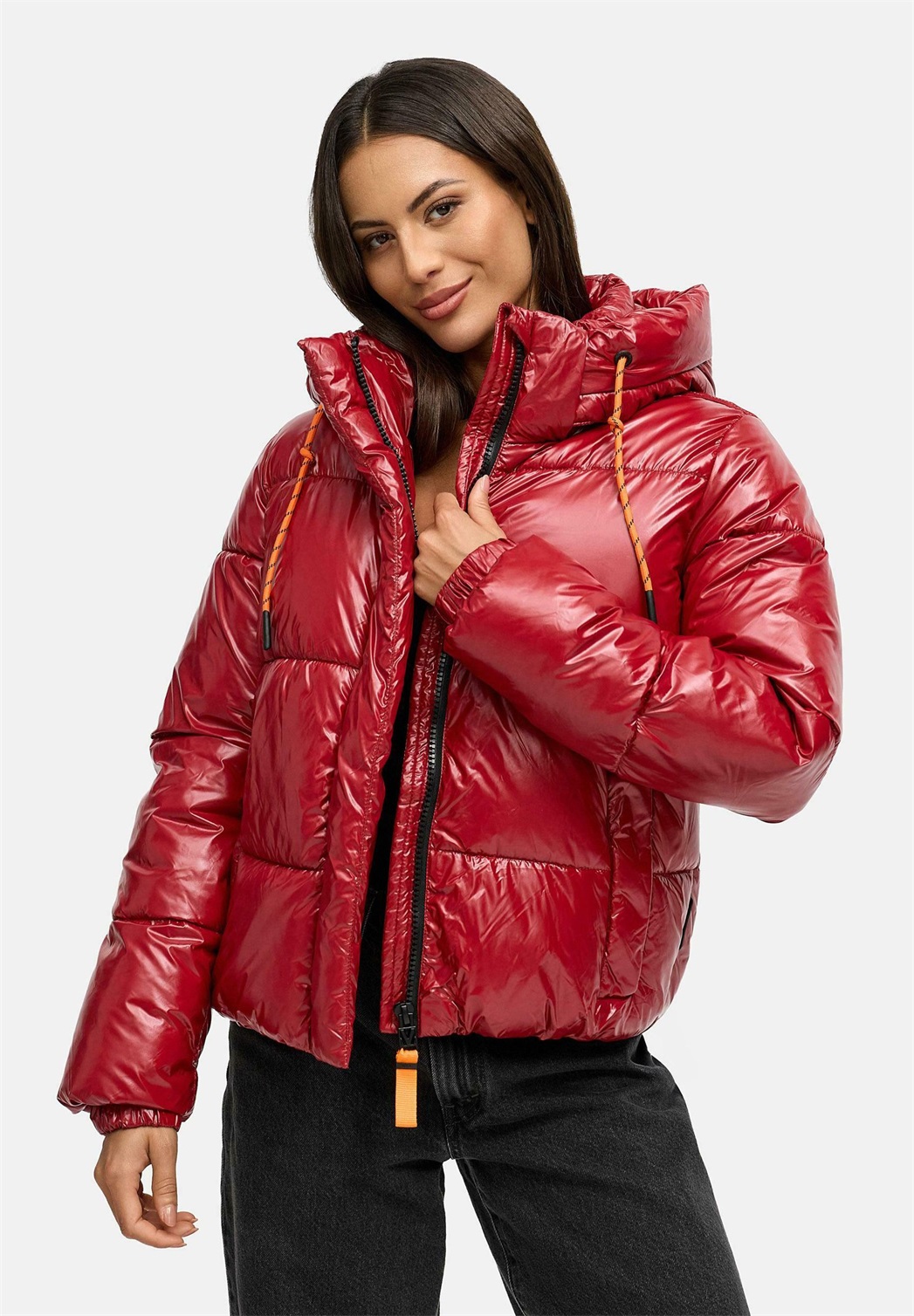 Marikoo Winterjacke - dark red/dunkelrot