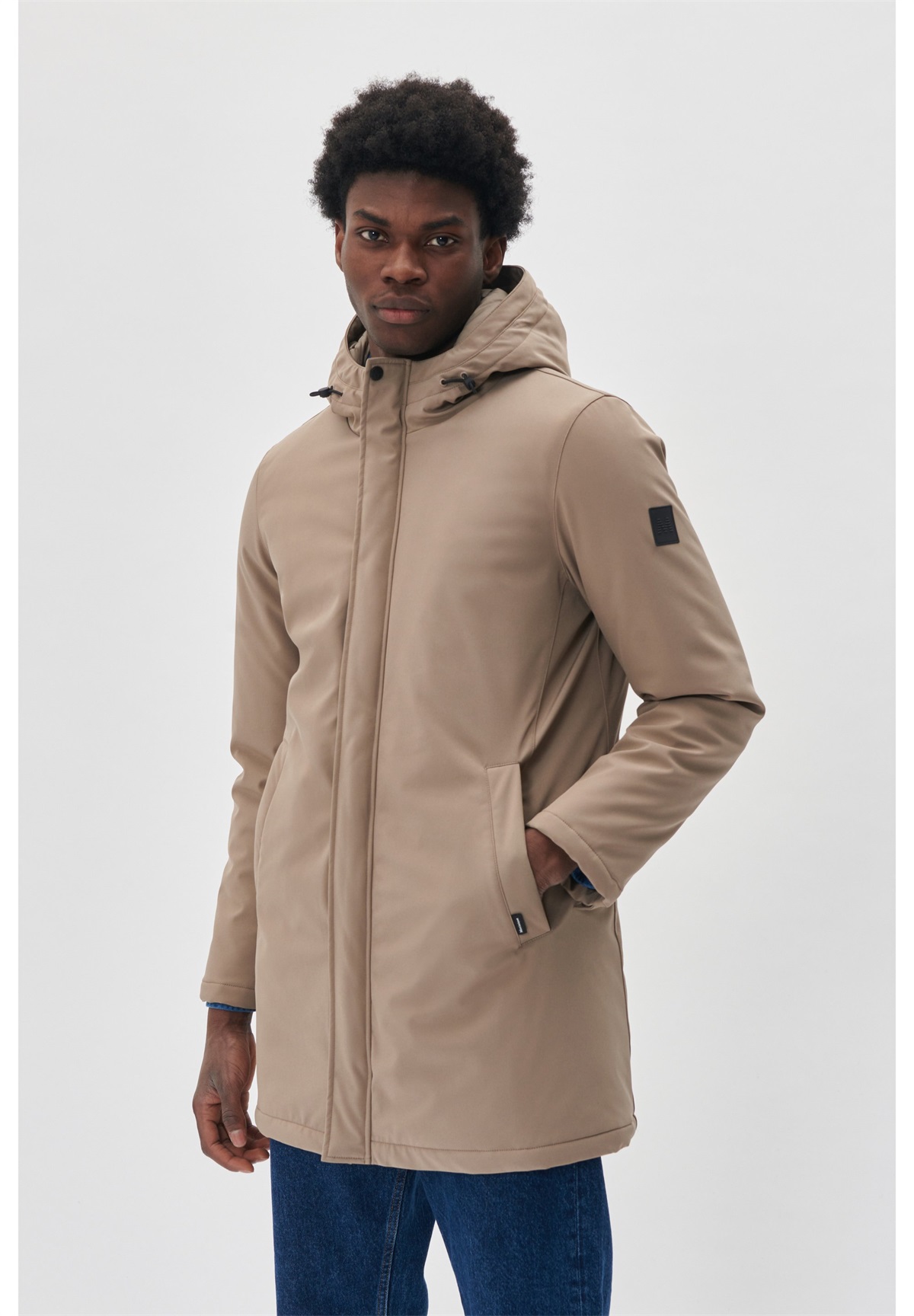 Matinique DESTON - Parka - walnut/grau