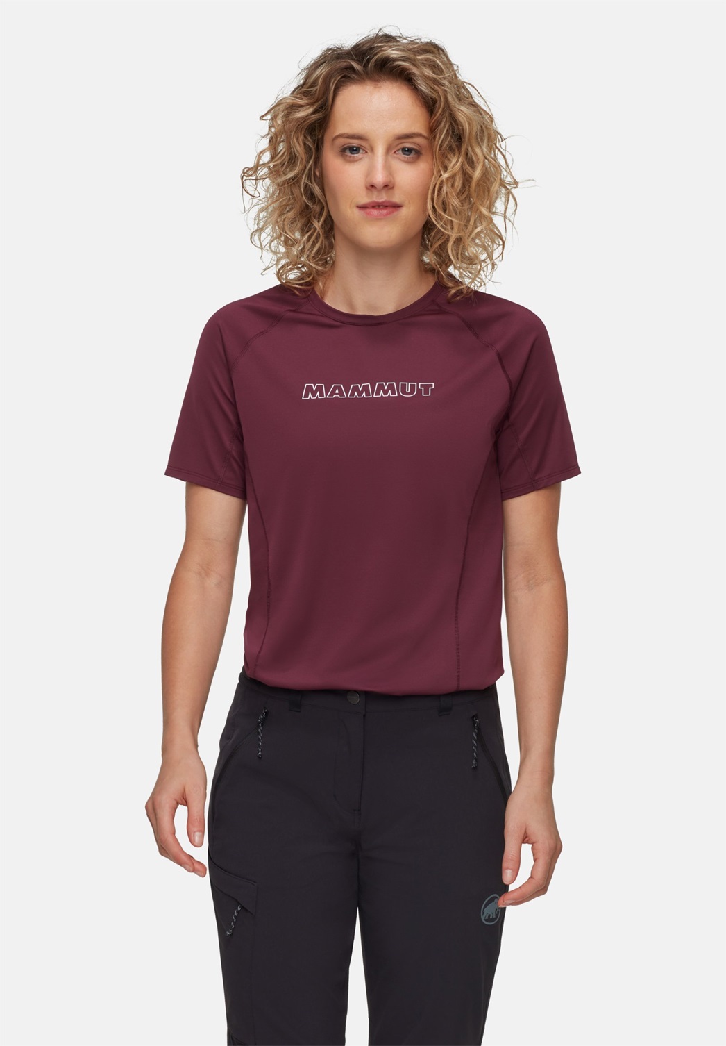 Mammut SELUN LOGO - Sport T-Shirt - vin/rot