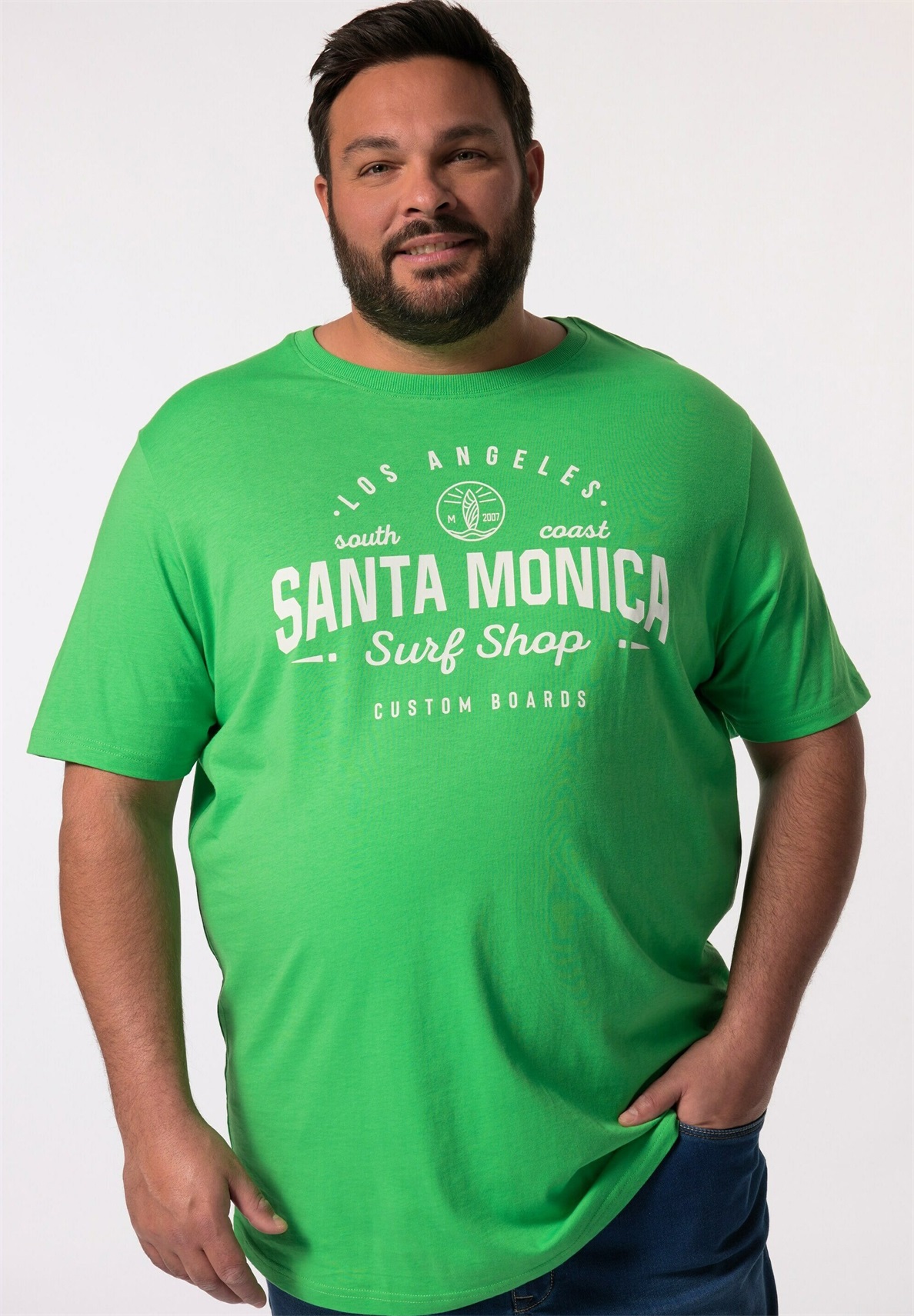 Men Plus 2 PACK - T-Shirt print - parsley/grün