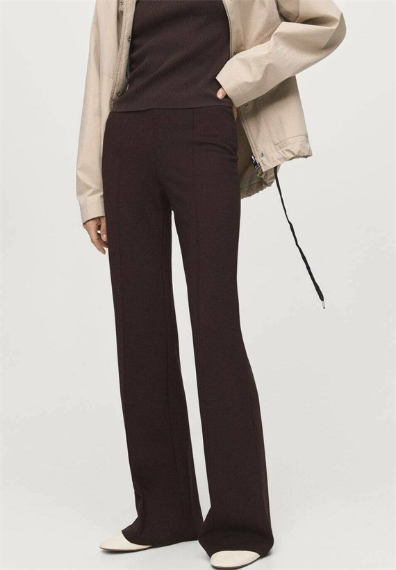 Mango Stoffhose - brown/braun