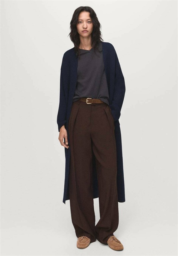 Mango Strickjacke - royal blue/royal